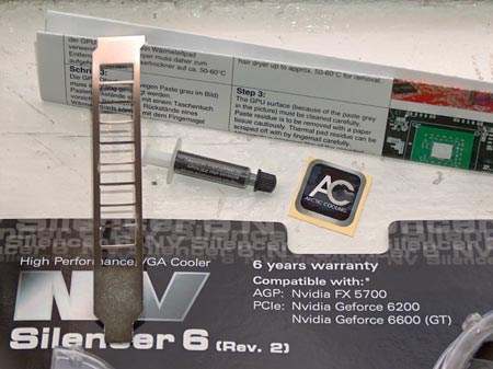AC NV Silencer, ch³odzenie karty graficznej
